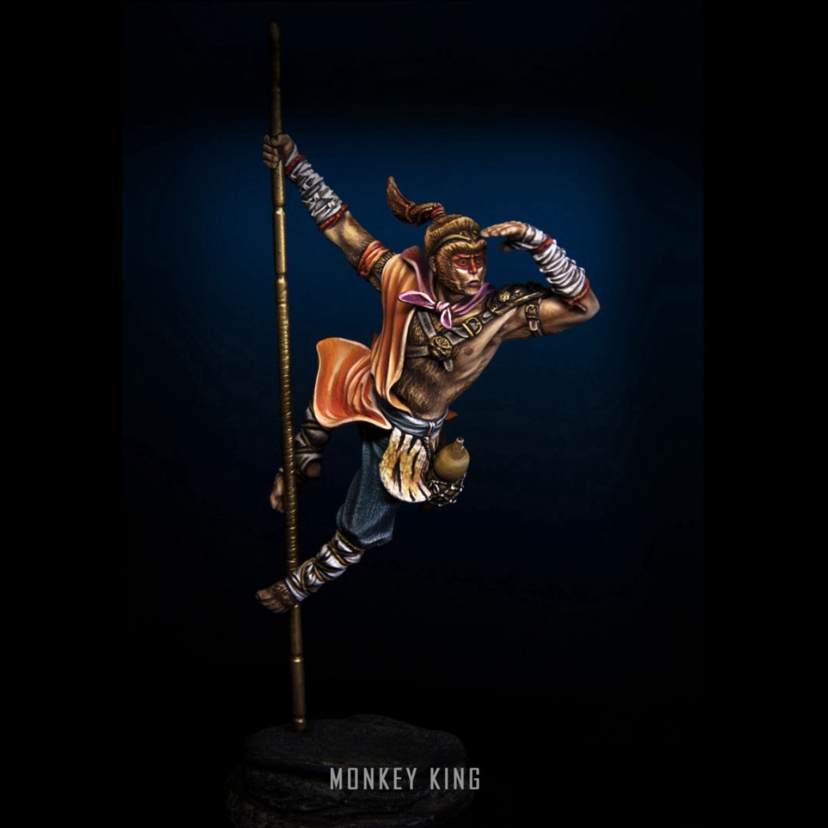 Model Kit Wukong - Modèle de soldat en résine GK