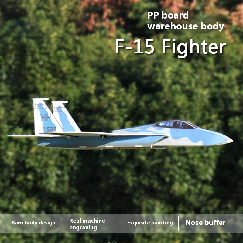 Model Kit Jet - F15 Jet de chasse 740mm envergure