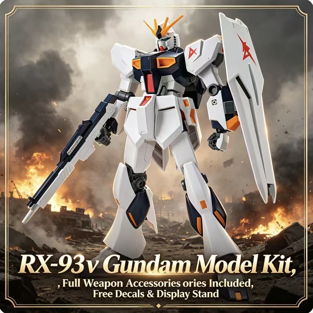 Model Kit Gundam Barbatos - Kit de Modélisme Gundam RX-93 V