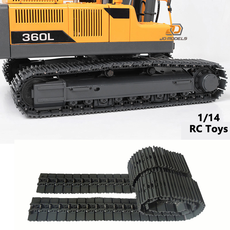 Model Kit Excavator - Kit de chenilles métalliques simulées JDM-1A
