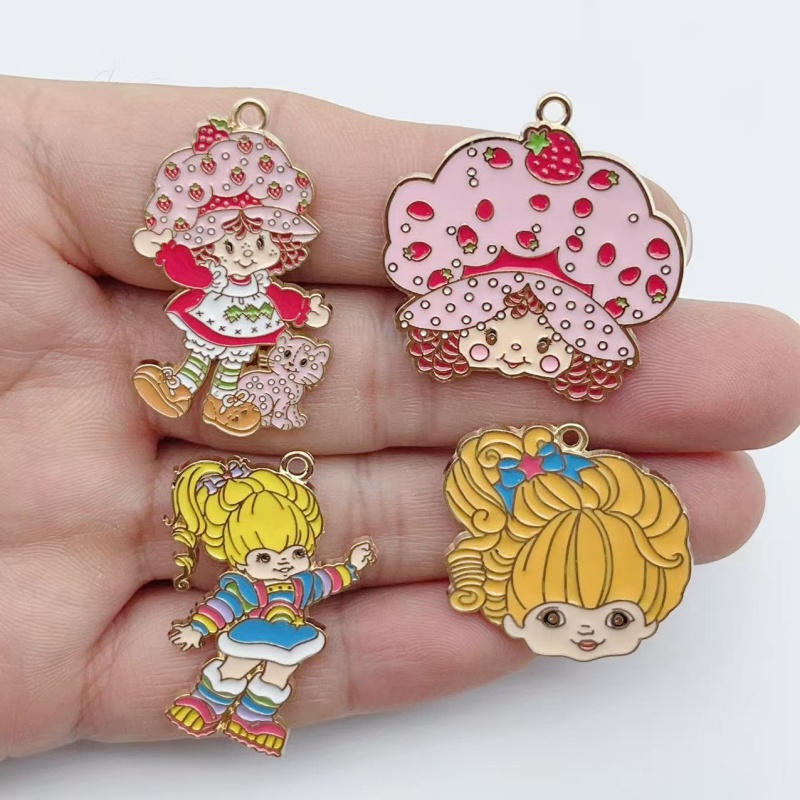 Model Kit Girls - 10 pièces de pendentifs en métal