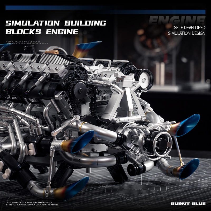 Kit de blocs de construction d - Model Kit Engine avis et prix