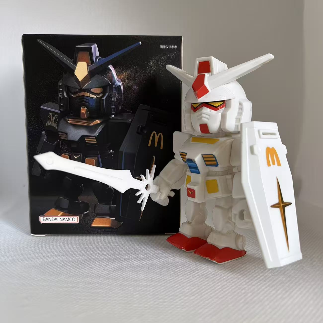 Figurine McDonald Gundam QMSV  - Model Kit Gundam Bandai avis et prix