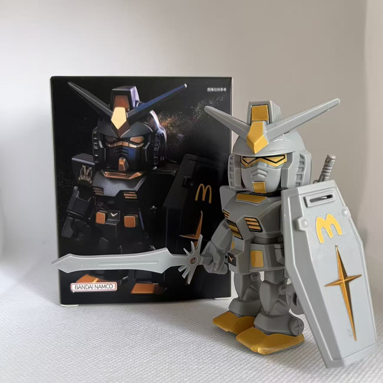 Figurine McDonald Gundam QMSV  - Model Kit Gundam Bandai avis et prix