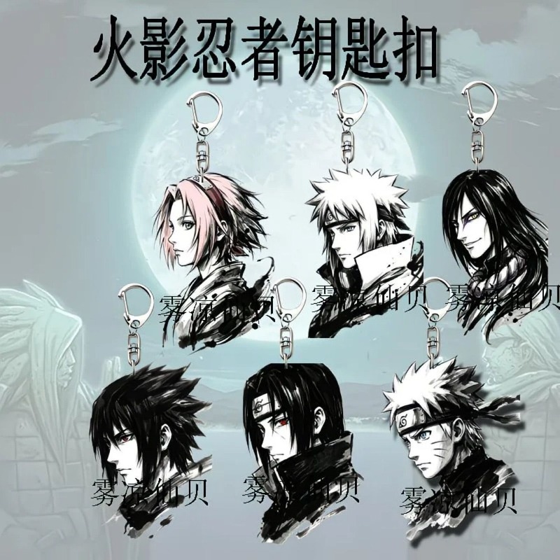 Porte-clés en acrylique de hau - Model Kit Naruto avis et prix