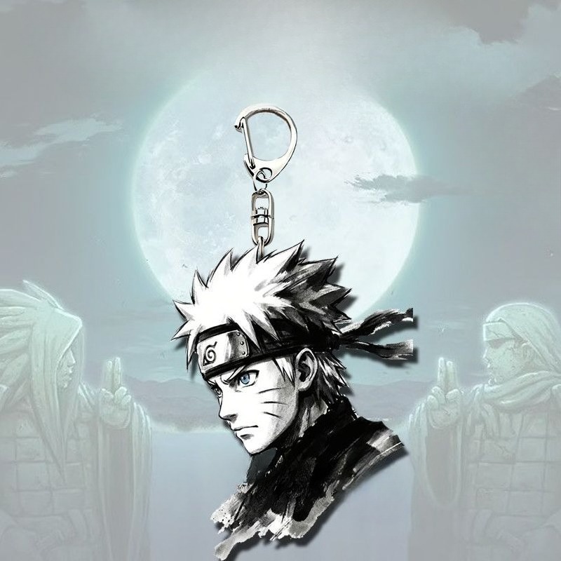 Porte-clés en acrylique de hau - Model Kit Naruto avis et prix