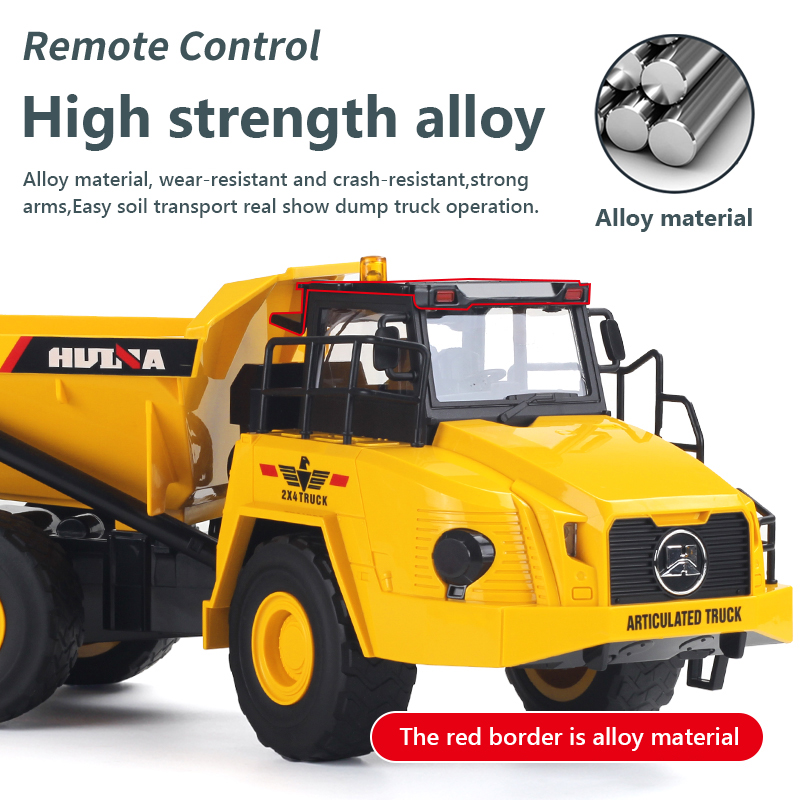 1/18 Rc camion volquete Huina  - Model Kit Excavator avis et prix