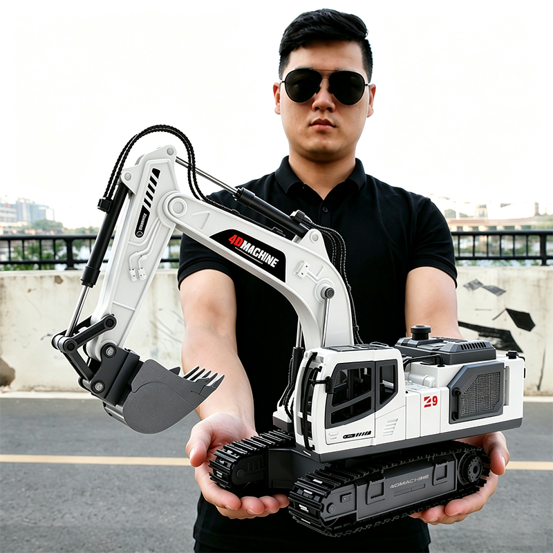 Excavatrice RC 14 canaux 3 en  - Model Kit Excavator avis et prix