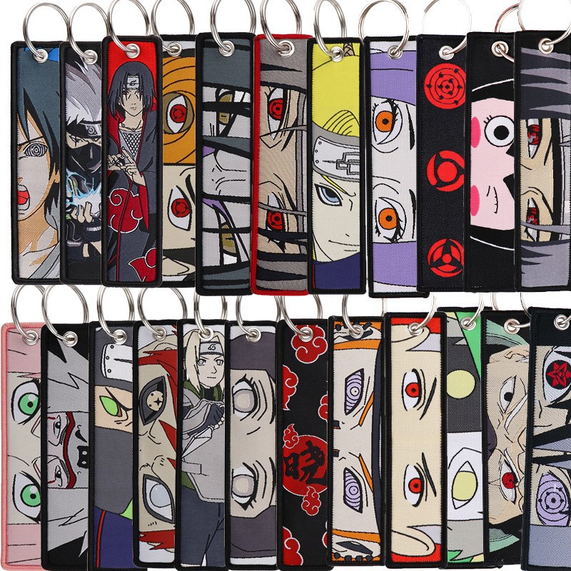 Porte-clés brodés Anime Naruto - Model Kit Naruto avis et prix