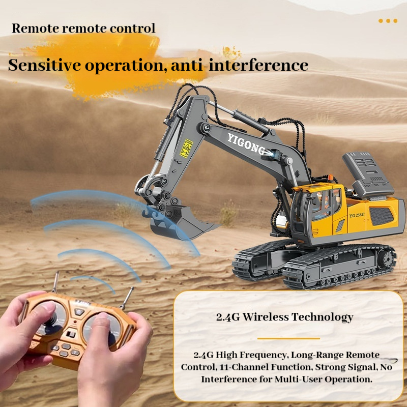 Véhicule d'ingénierie télécomm - Model Kit Excavator avis et prix