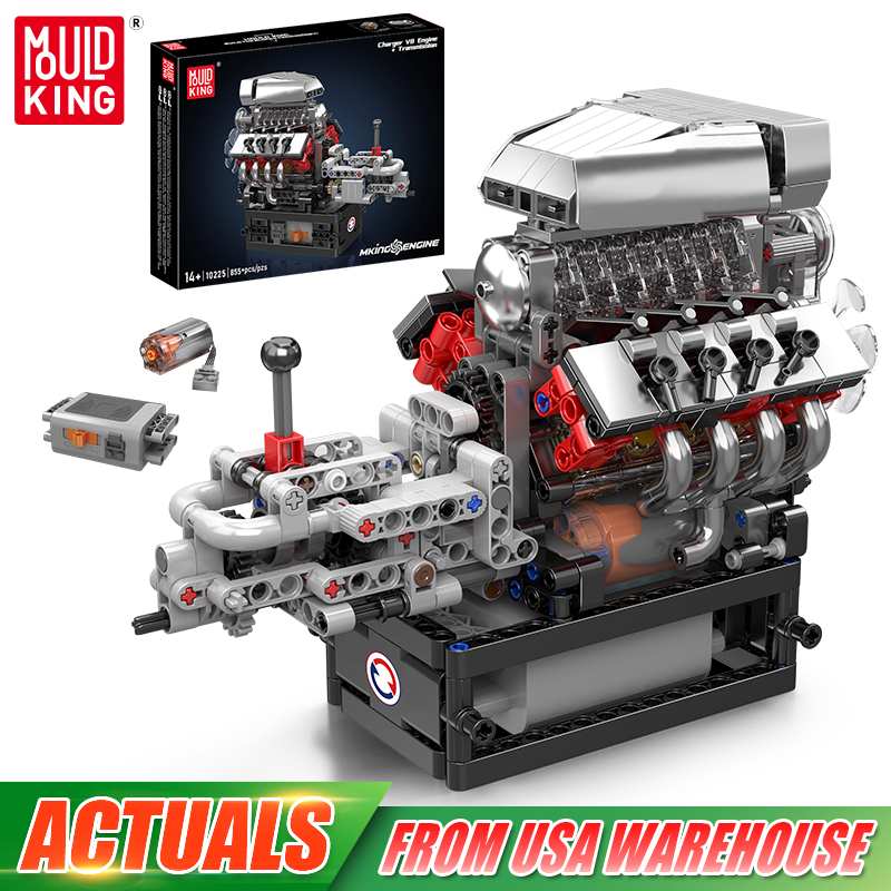 Mould King 10225 moteur techni - Model Kit Engine avis et prix