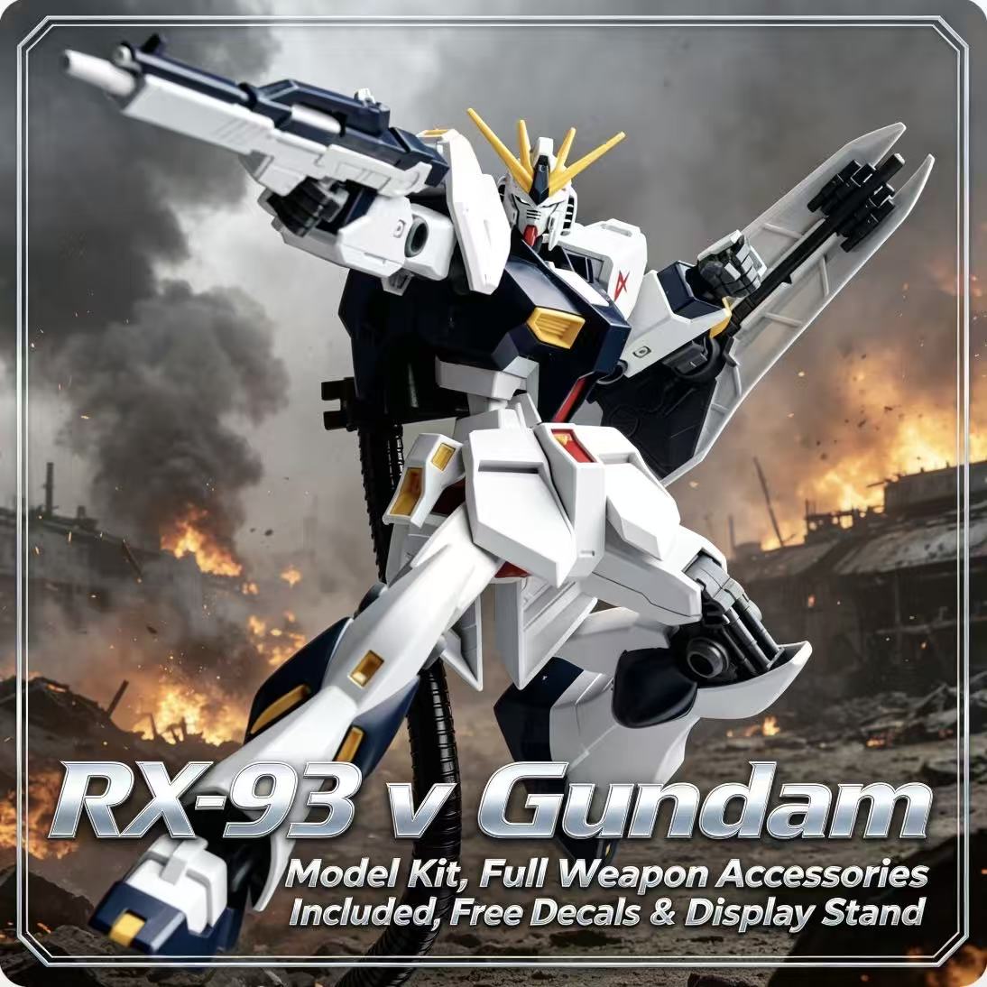 Kit de Modélisme Gundam RX-93  - Model Kit Gundam Barbatos avis et prix